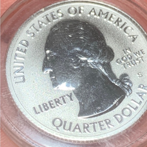 2018-S Apostle Island Reverse Proof Quarter Silver - Picture 2 of 5